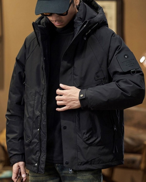 Чоловіча практична зимова пухова куртка cold proof