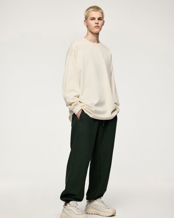 Базовий чоловічий лонгслів прямого крою casual form 
