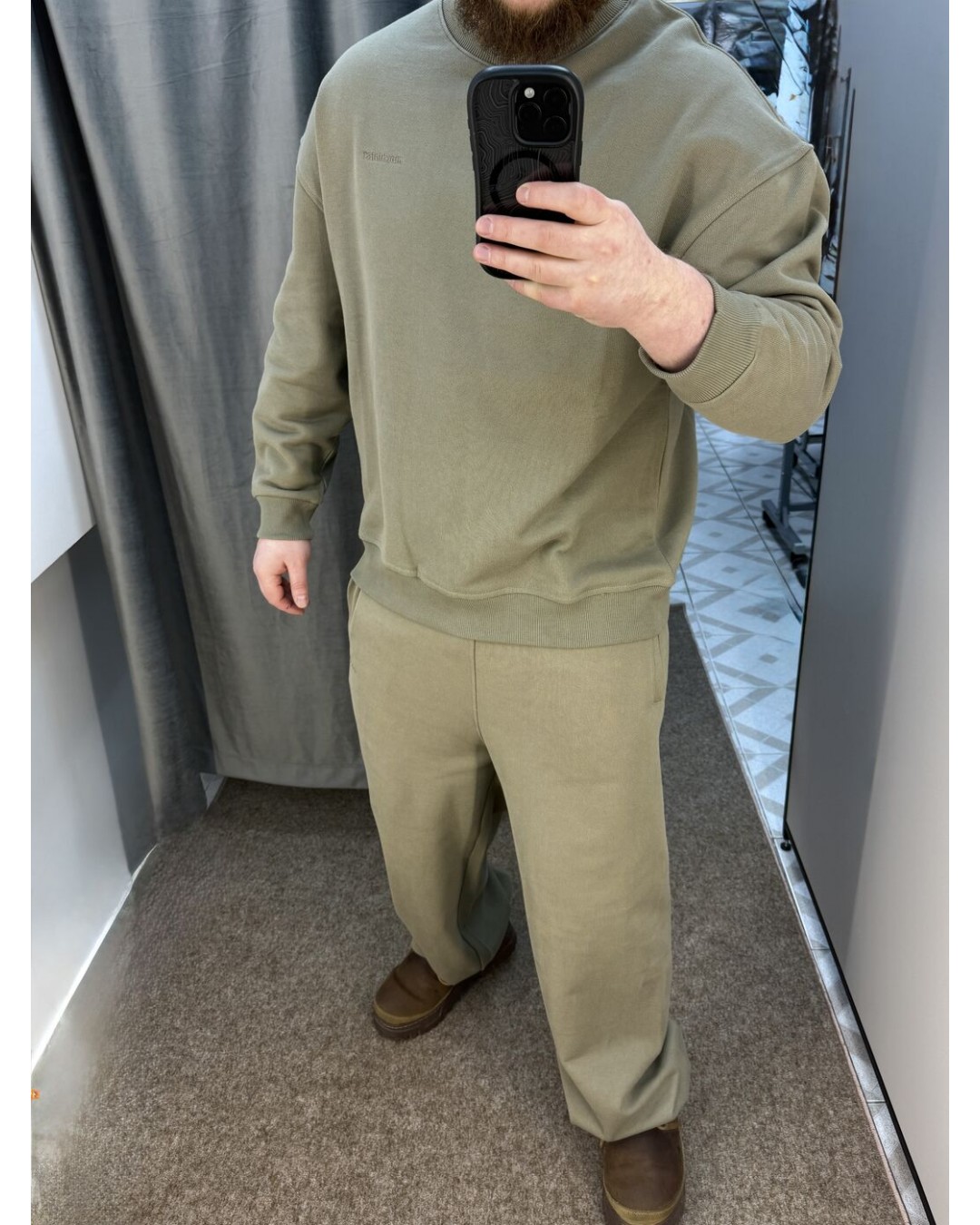 Чоловічі спортивні штани вільного та широкого крою baggy sweatpants  -  Зображення 8