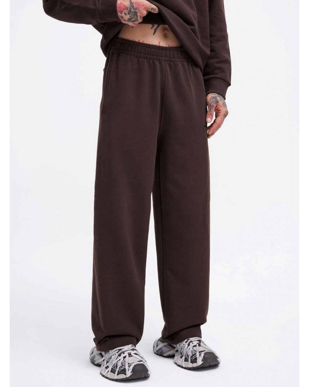 Чоловічі спортивні штани вільного та широкого крою baggy sweatpants  -  Зображення 12