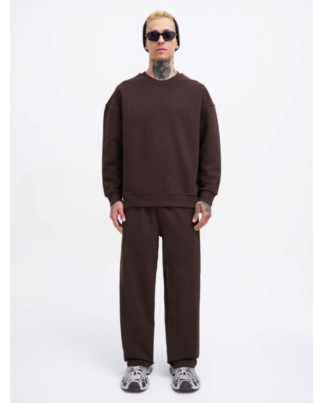 Чоловічі спортивні штани вільного та широкого крою baggy sweatpants  -  Зображення 14
