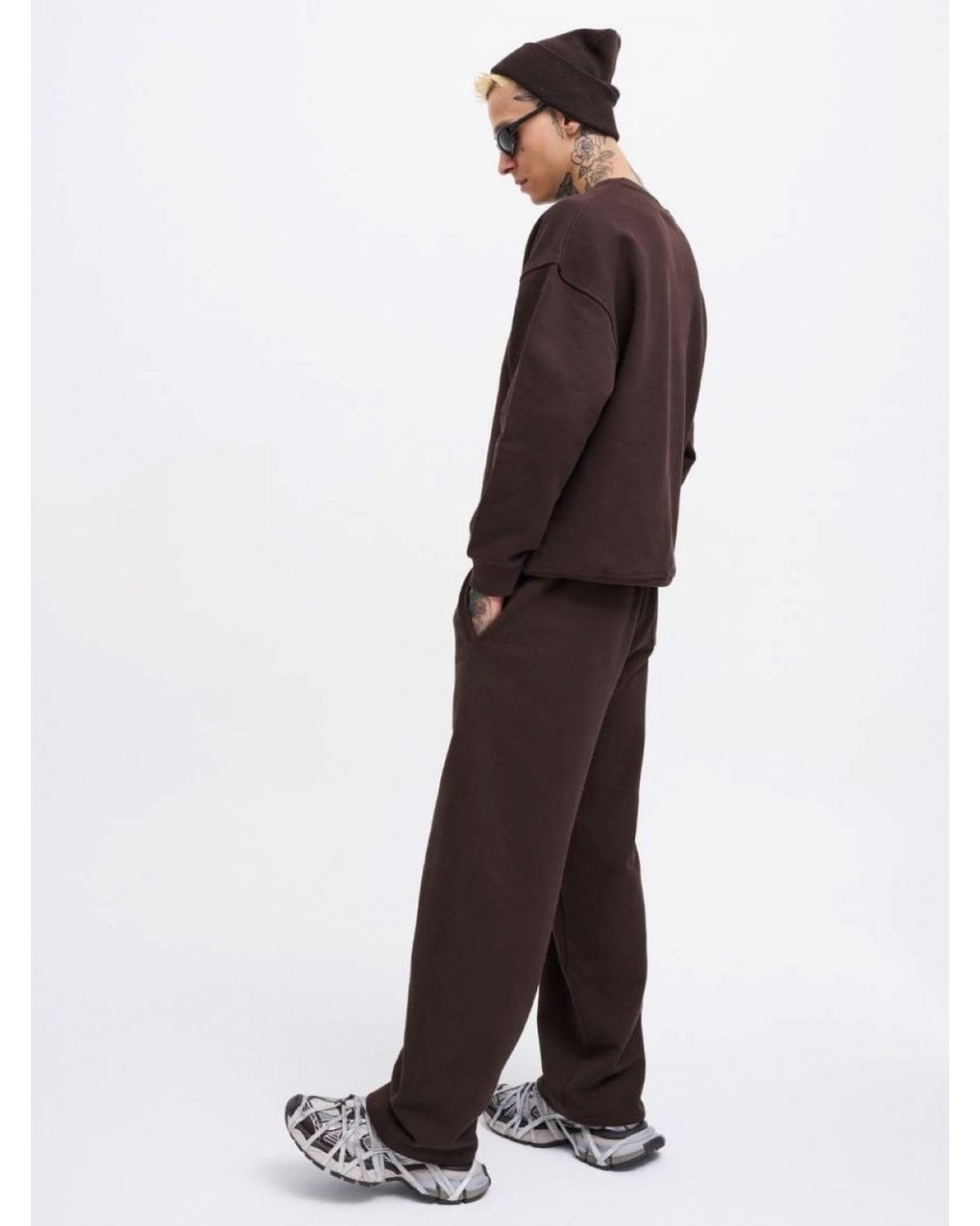 Чоловічі спортивні штани вільного та широкого крою baggy sweatpants  -  Зображення 15