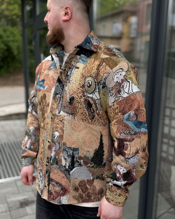 Сорочка гобеленова з художнім зображенням Van Gogh images
