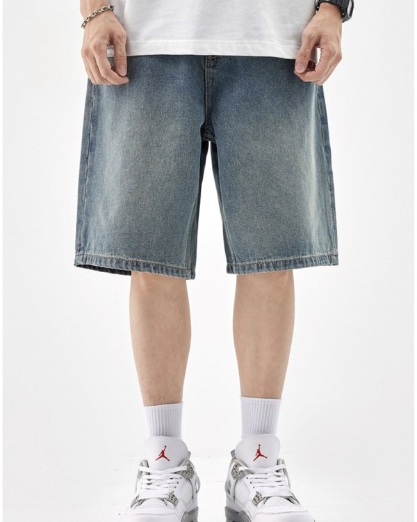 Широкі джинсові шорти в стилі "BAGGY"