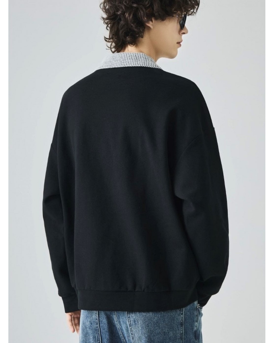 Кофта поло з акцентним в'язаним коміром soft touch polo   -  Зображення 10