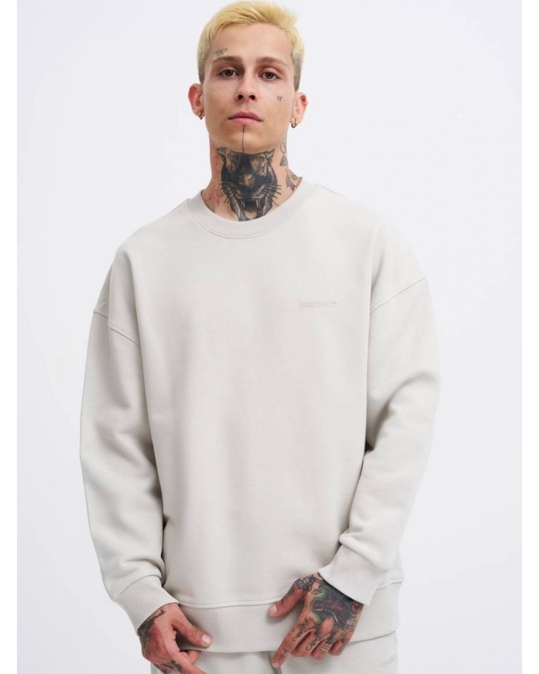 Базовий м'який світшот оверсайз крою pure cotton  -  Зображення 11