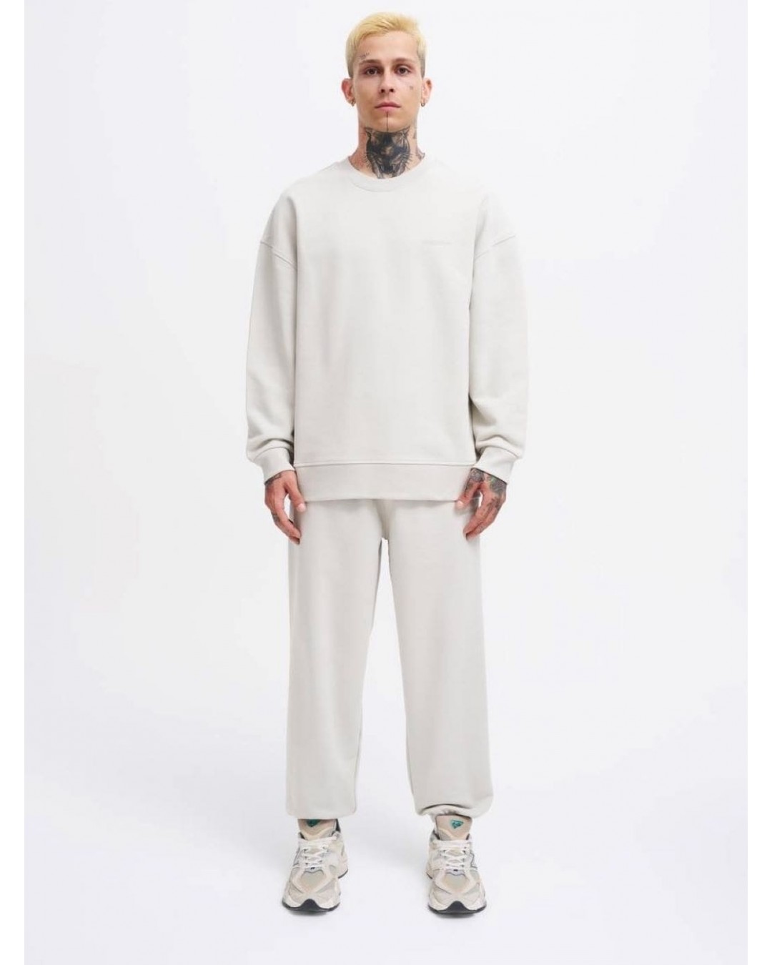 Базовий м'який світшот оверсайз крою pure cotton  -  Зображення 13