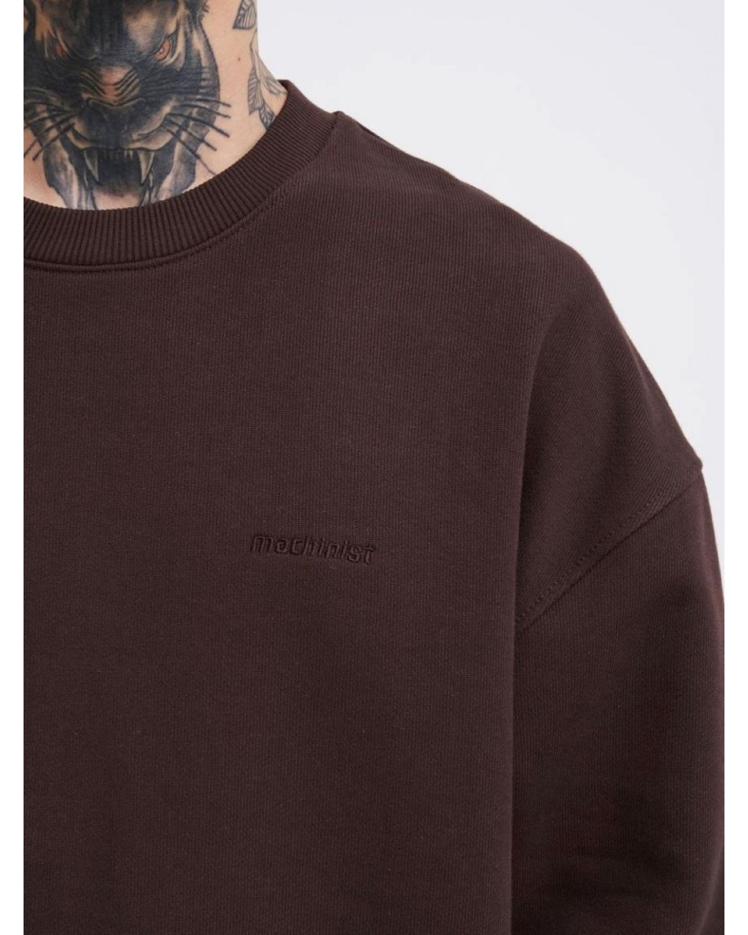 Базовий м'який світшот оверсайз крою pure cotton  -  Зображення 7