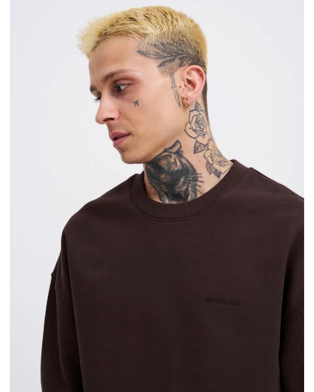 Базовий м'який світшот оверсайз крою pure cotton  -  Зображення 8