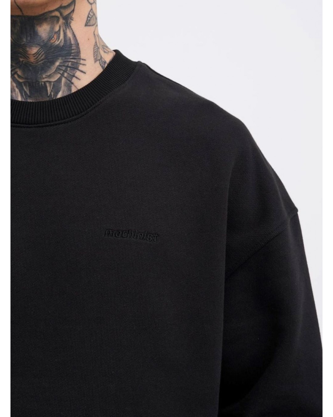 Базовий м'який світшот оверсайз крою pure cotton  -  Зображення 4