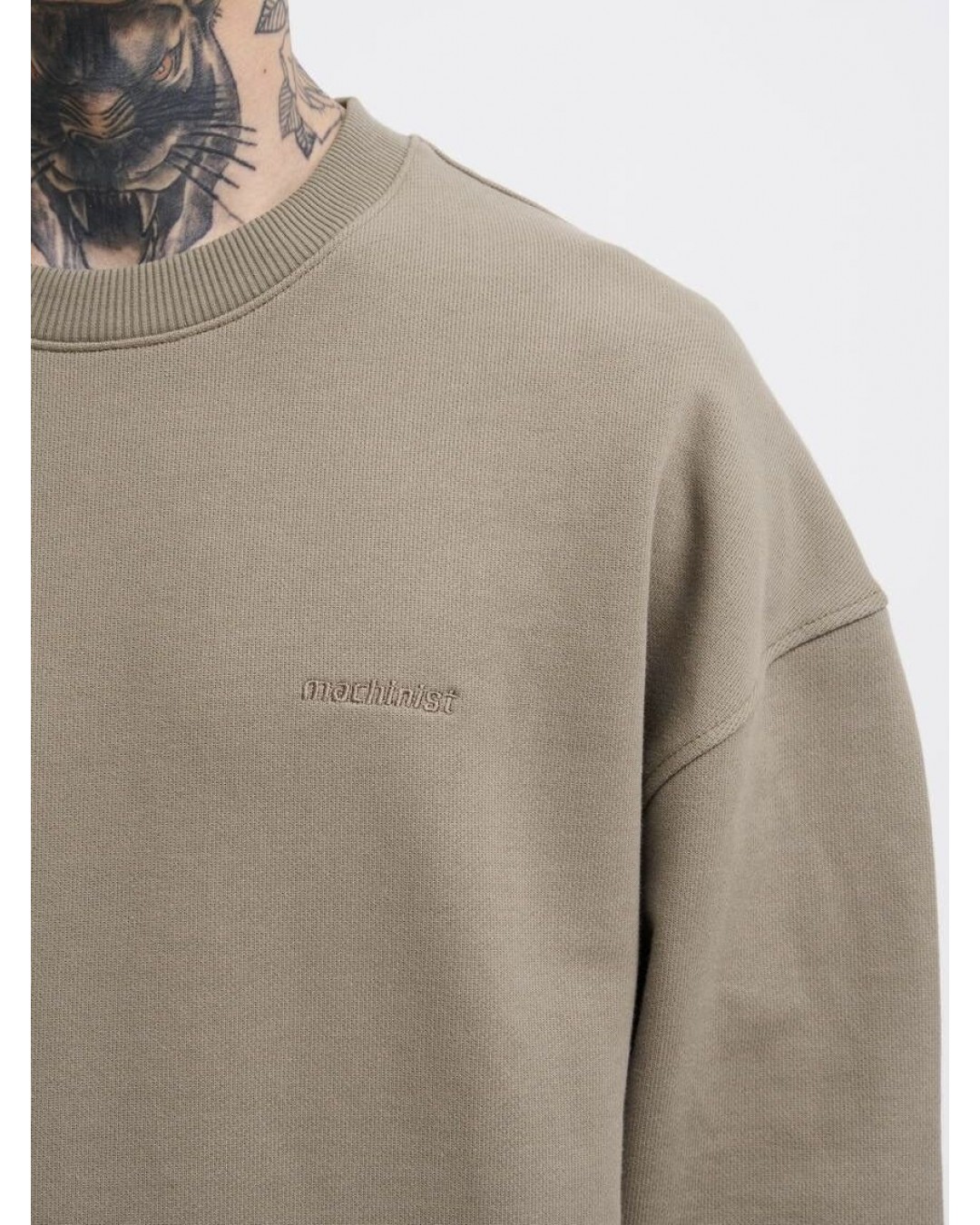 Базовий м'який світшот оверсайз крою pure cotton  -  Зображення 14