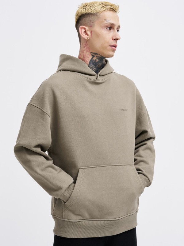 Базове худі оверсайз крою pure cotton