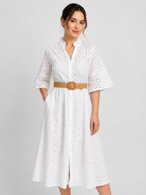 Літня сукня з прошви elegant cotton dress