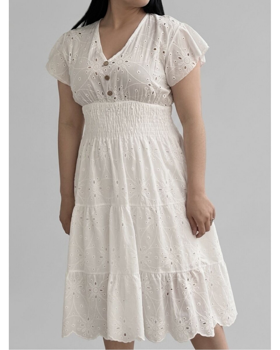 Легка сукня з прошви delicate summer dress