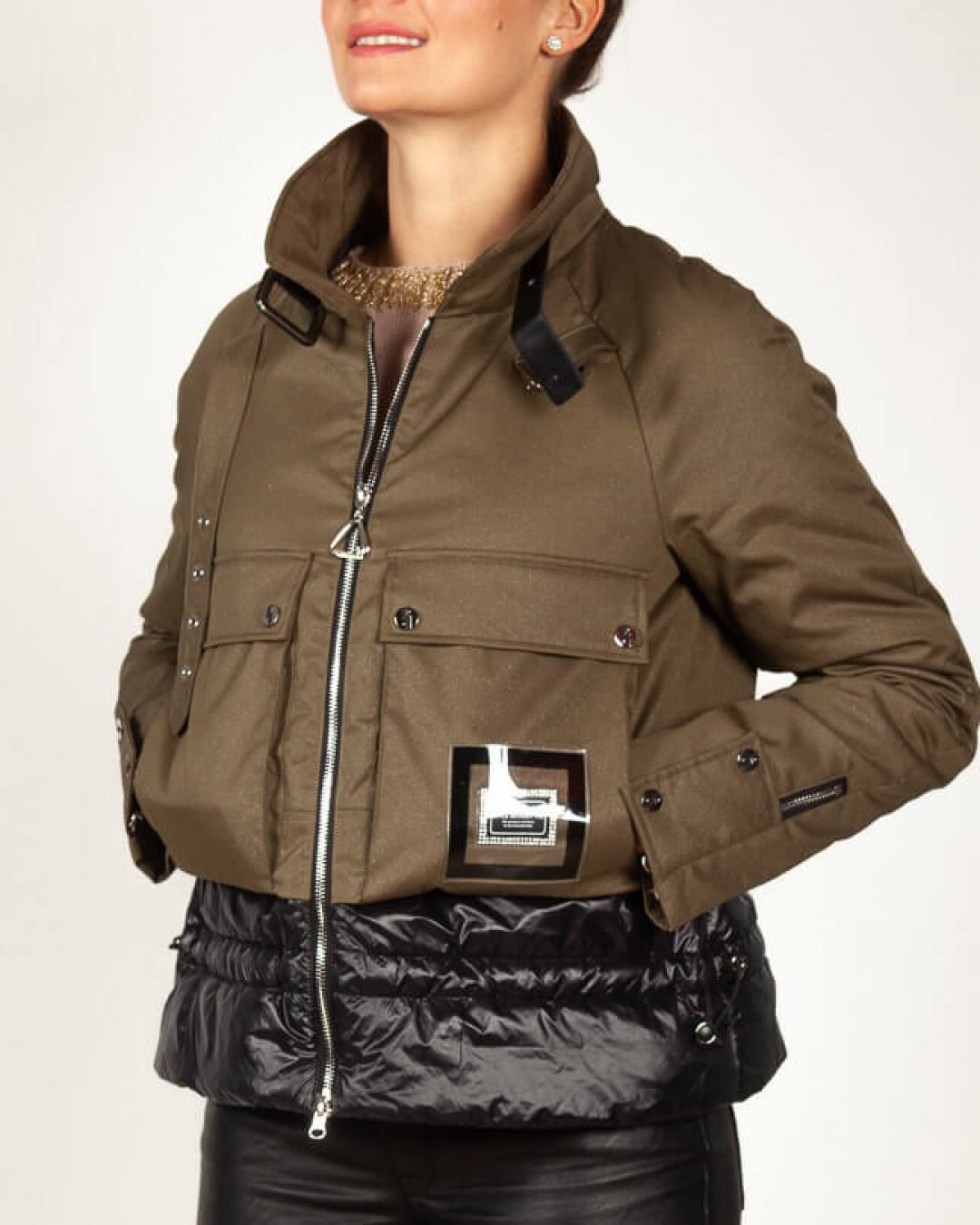 Куртка жіноча демісезонна stylish jacket  -  Зображення 2