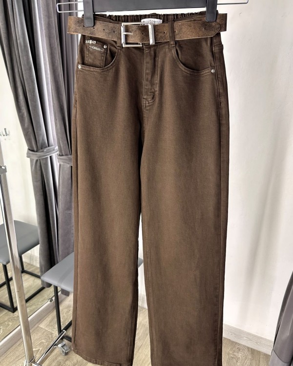 Стильні широкі джинси wide leg