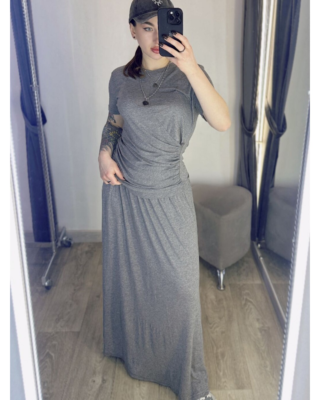 Стильна довга спідниця stylish long skirt