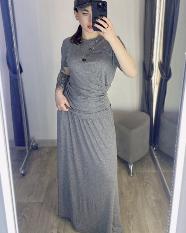 Стильна довга спідниця stylish long skirt