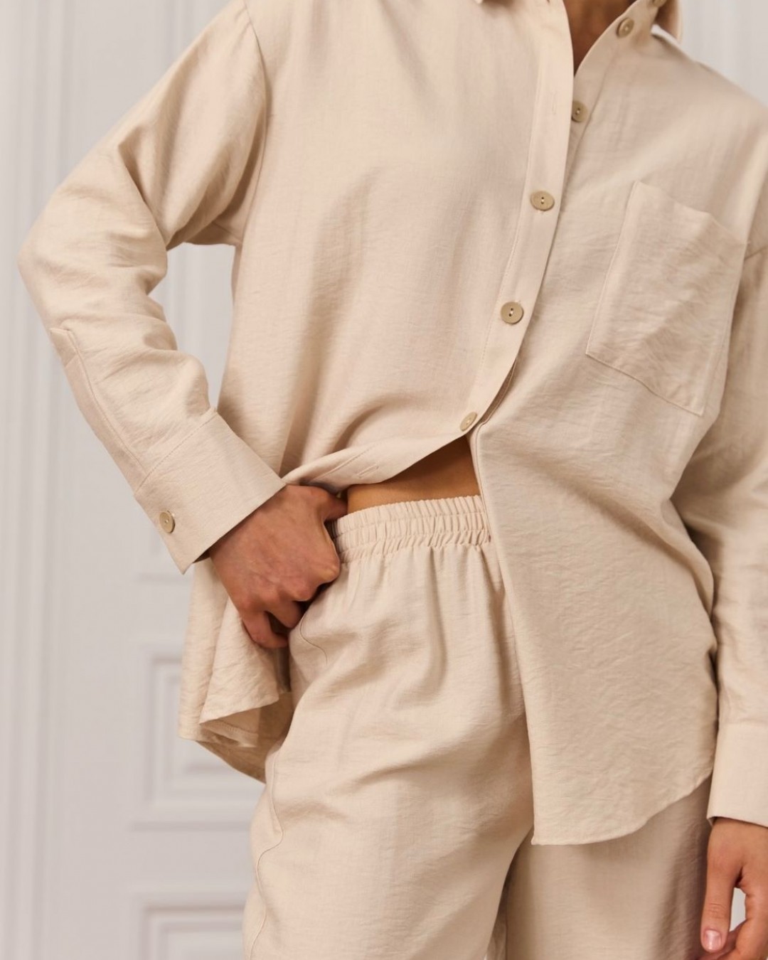Літній жіночий костюм delicate linen  -  Зображення 2