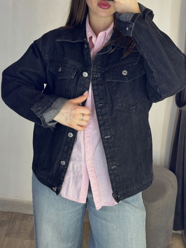 Стильна джинсова куртка basic denim jacket