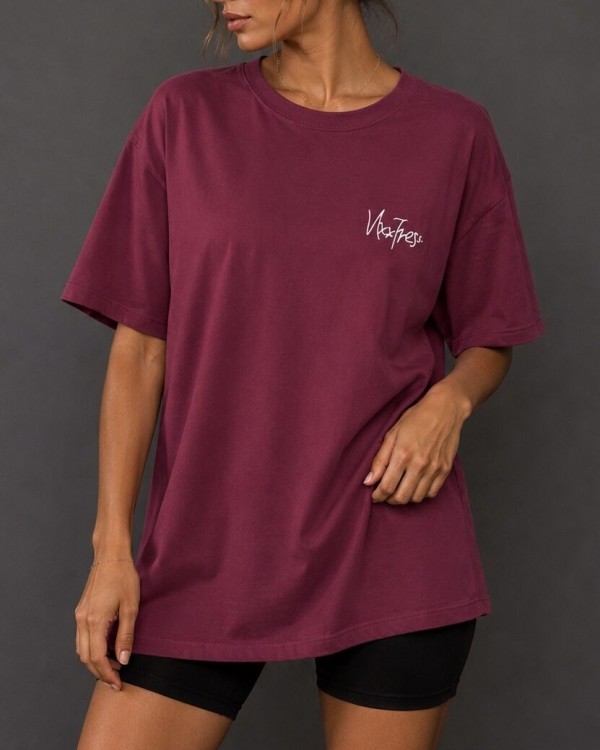 Жіноча футболка з принтом oversized T-shirt with print